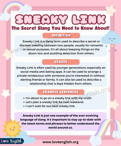 sneaky leak meaning|Sneaky Link